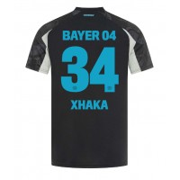 Bayer Leverkusen Granit Xhaka #34 3rd trikot 2024-25 Kurzarm